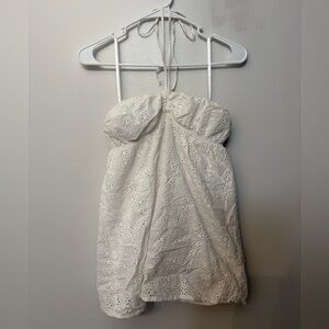 Aeropostale White Eyelet Dress/Top